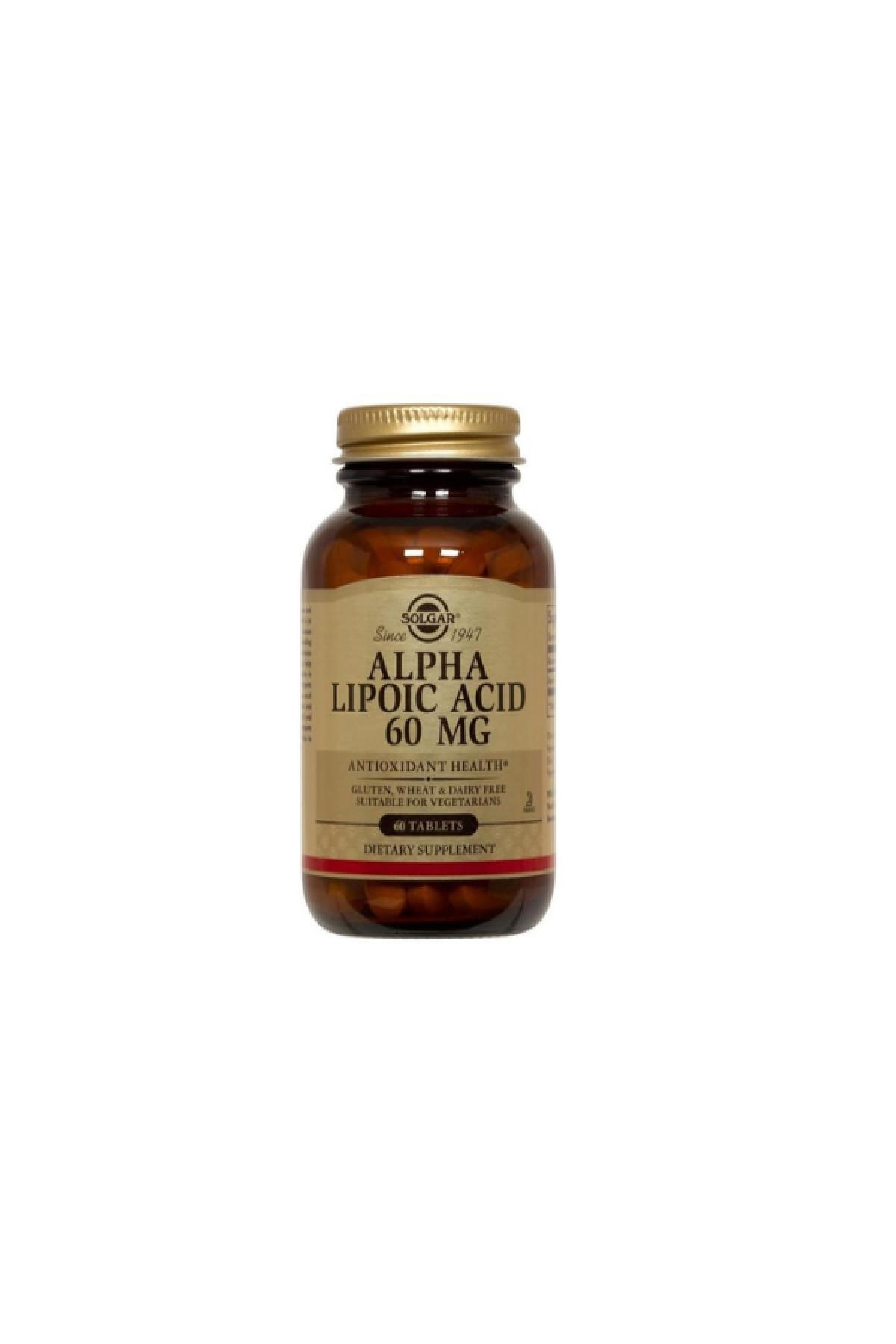 S ALPHA LIPOIC ACID 60 MG 60 C